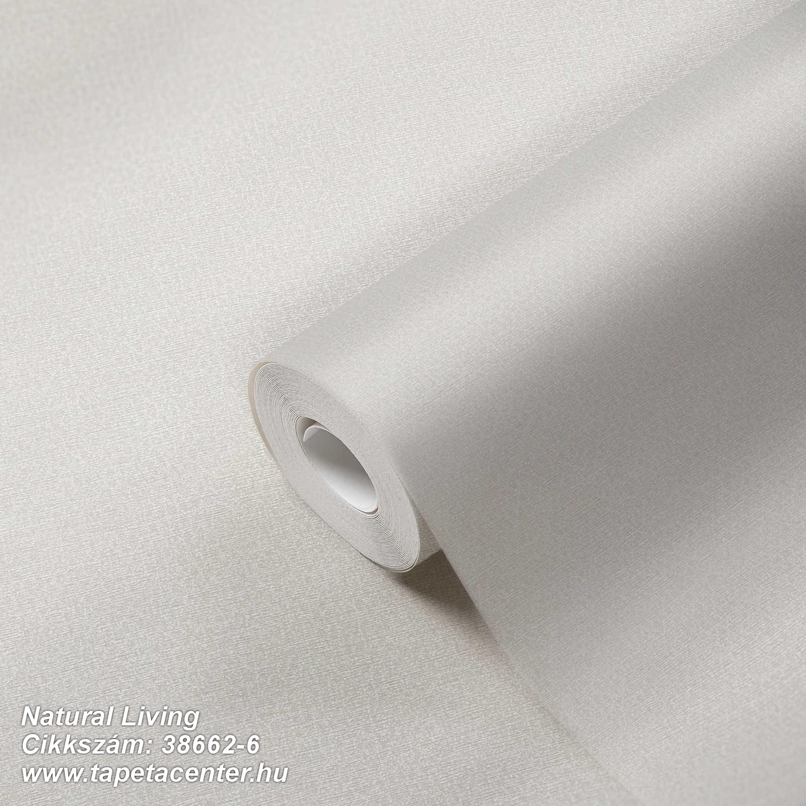 Egyszínű,textil hatású,fehér,szürke,illesztés mentes,lemosható,vlies tapéta 
